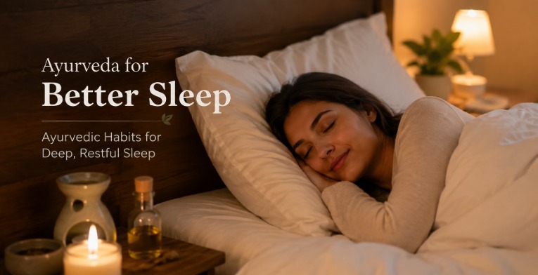 Ayurveda for Better Sleep: Ayurvedic Habits  for Deep, Restful Sleep